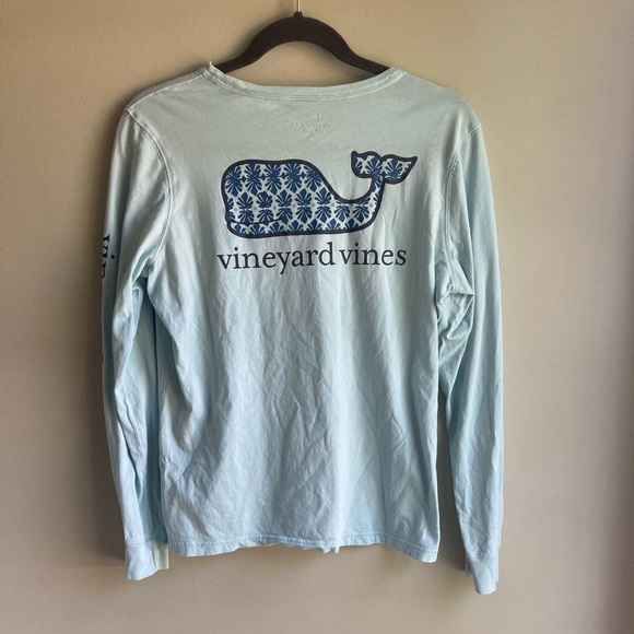 Vineyard Vines light blue long sleeve tee - Picture 2 of 6